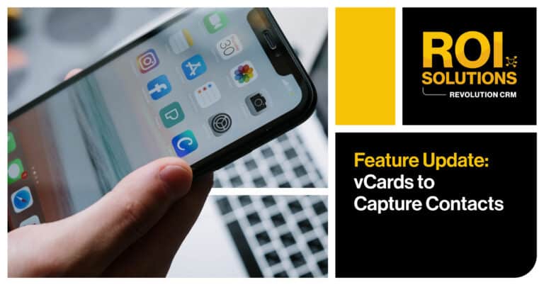ROI Solutions | vCards to Capture Contacts